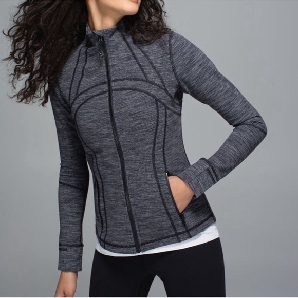 Lululemon Define Jacket Heathered Gray Sz Sz 6 - Picture 1 of 9
